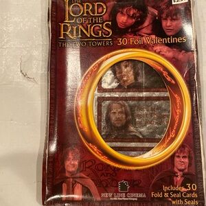 NWT The Lord of the Rings, The Two Towers, 30 Foil Valentines